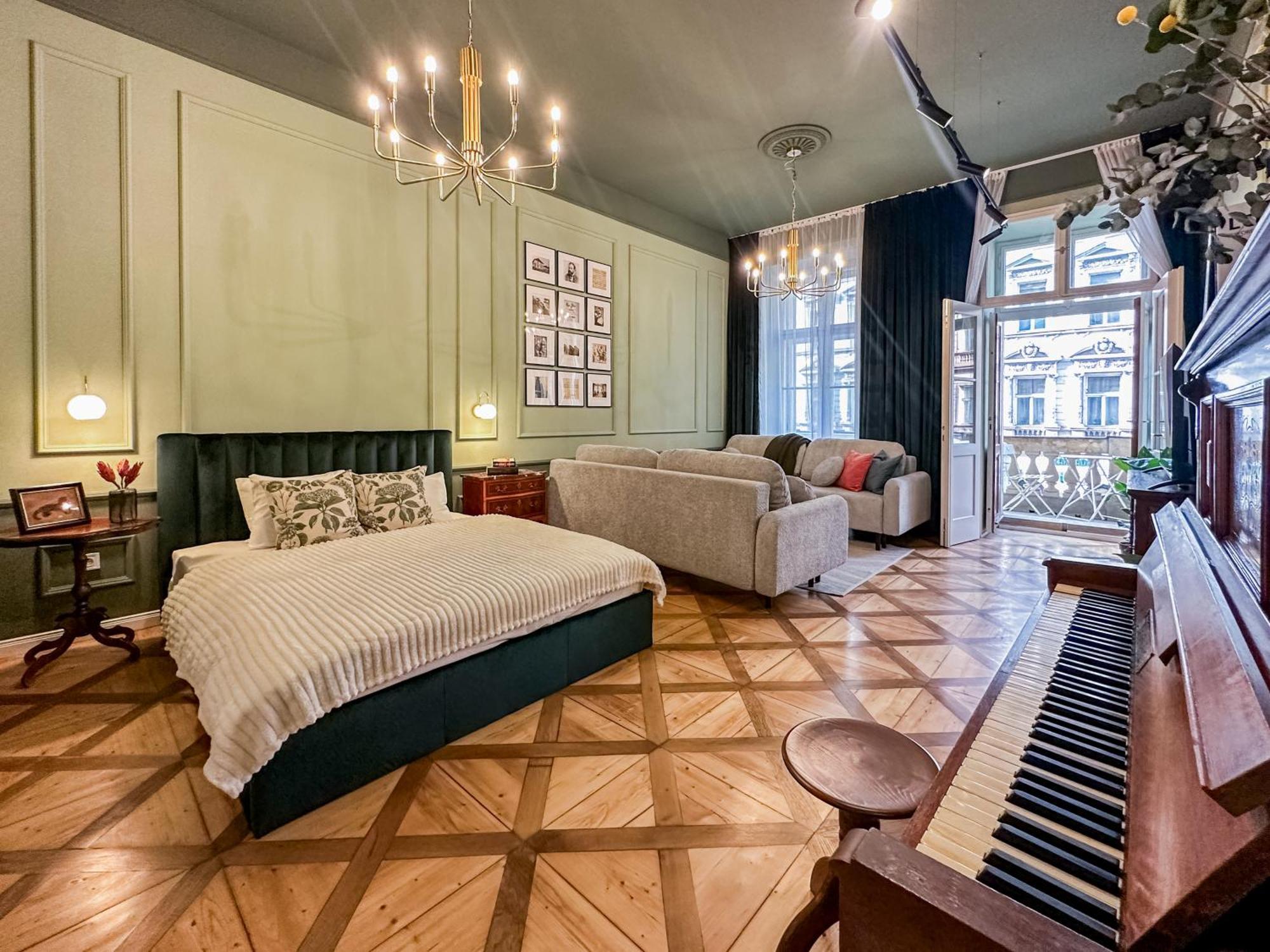 Turnkey I Antonin Dvorak Apartments براغ المظهر الخارجي الصورة