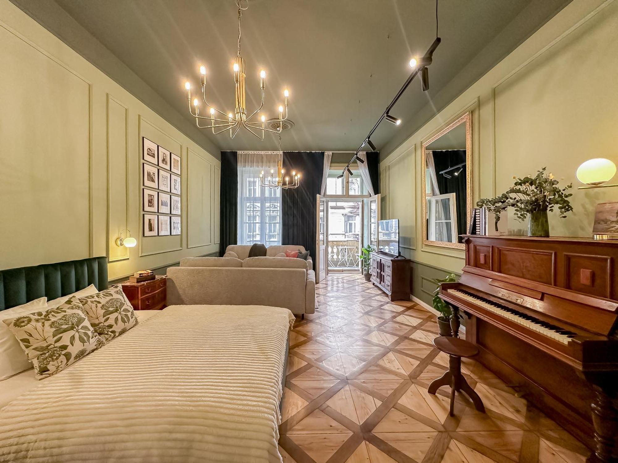Turnkey I Antonin Dvorak Apartments براغ الغرفة الصورة